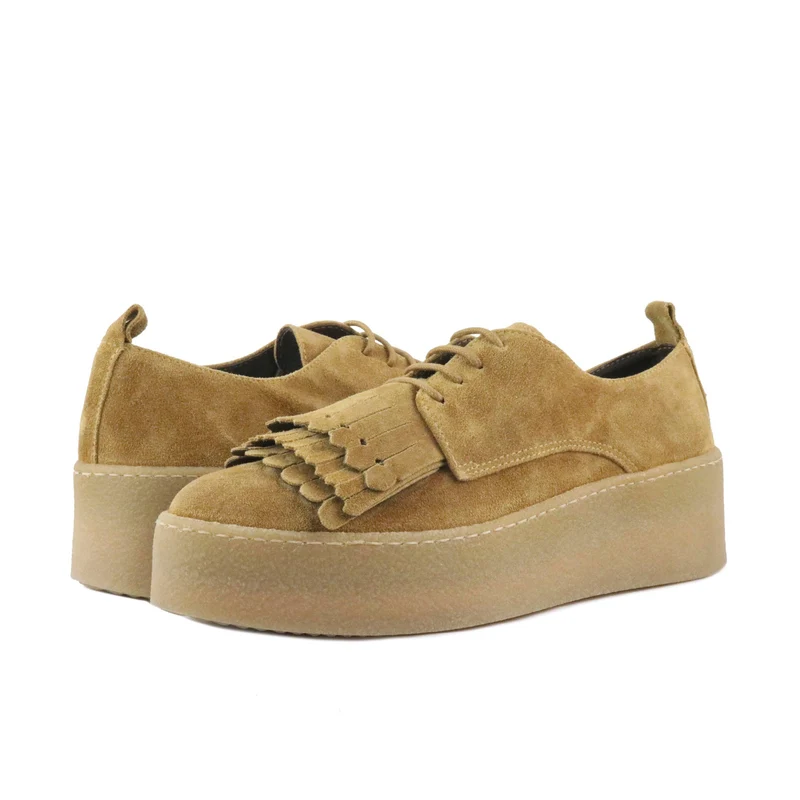 Zapatilla serraje cuero YGHIA 220V
