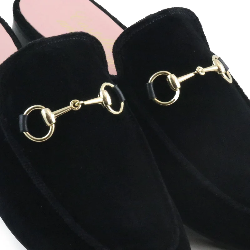 Mocasín negro VENEZIA Castellano