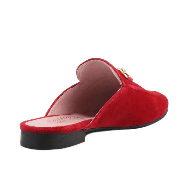 Mocasín rojo VENEZIA Castellano