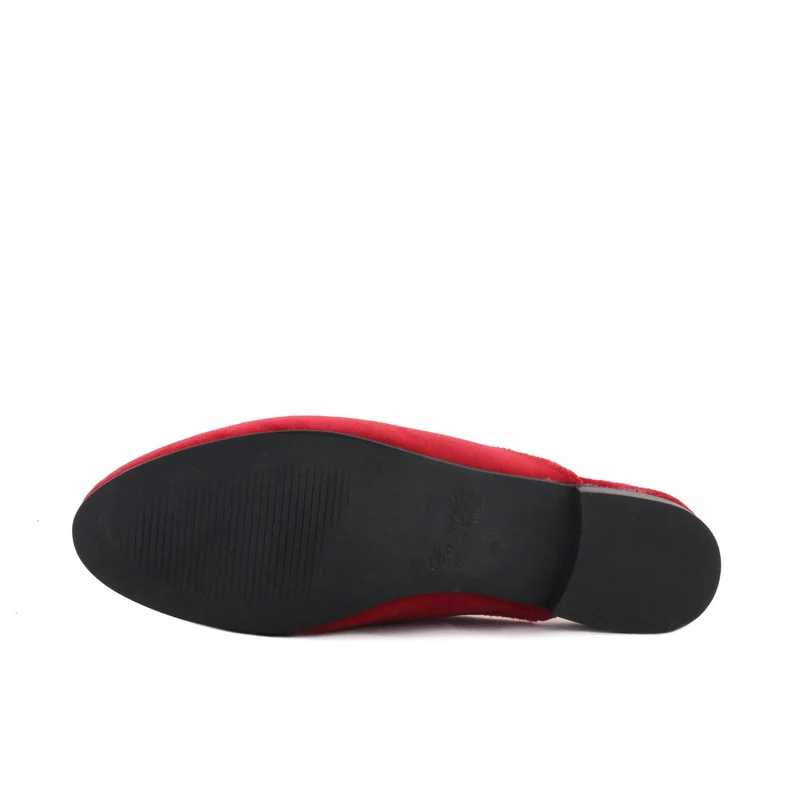 Mocasín rojo VENEZIA Castellano
