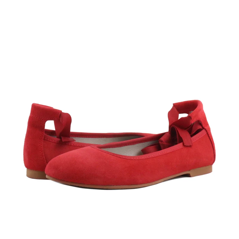 Bailarina serraje rojo CINTI Jeromín