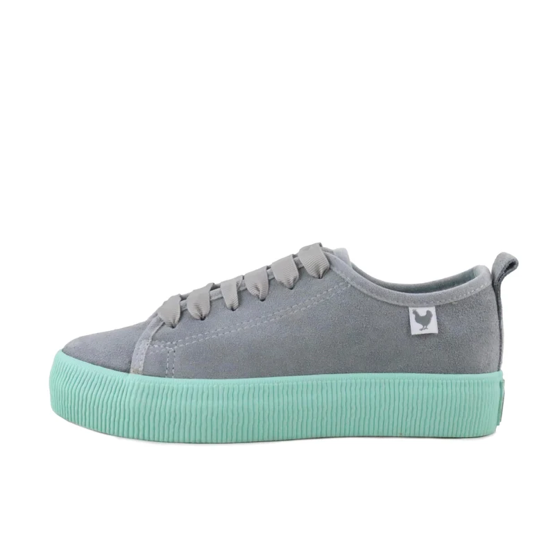 Zapatilla serraje gris 180 Walk in Pitas