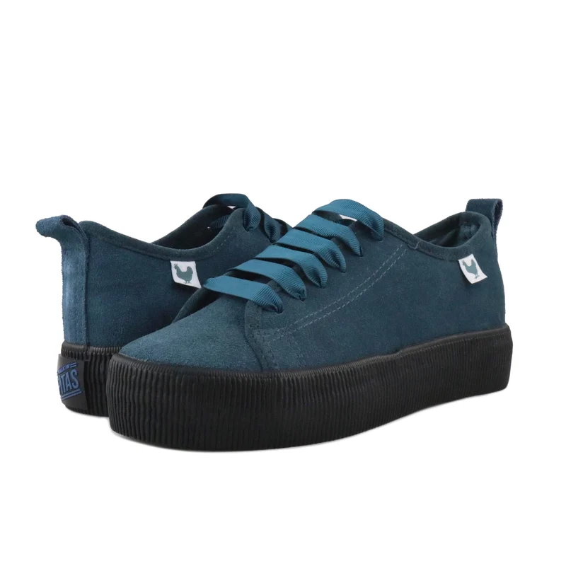 Zapatilla serraje azul 180 Walk in Pitas