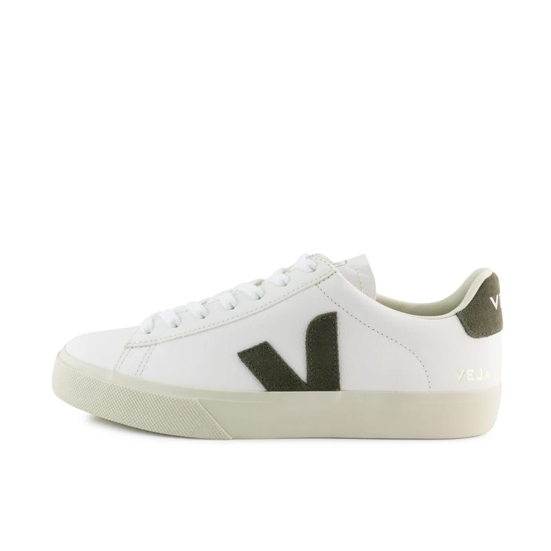 Deportiva blanco/kaki CAMPO Veja