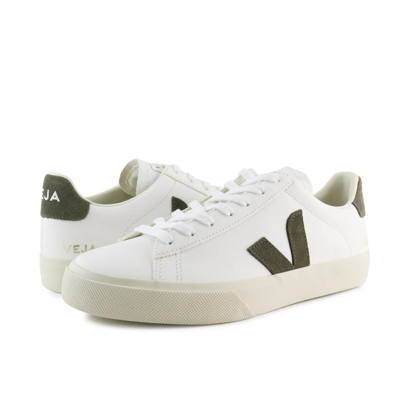 Deportiva blanco/kaki CAMPO Veja