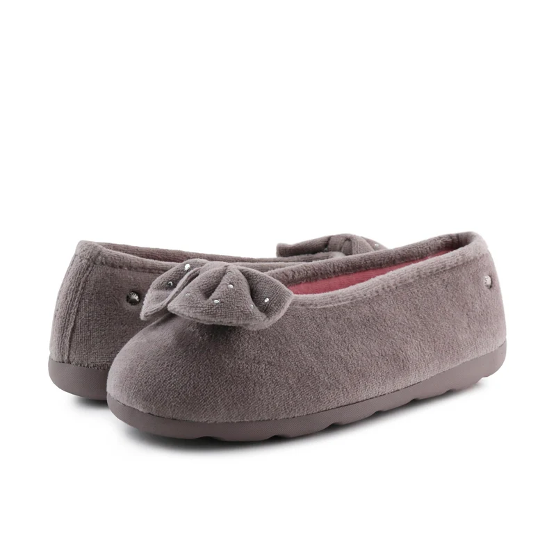 Zapatilla casa taupe 97262 Isotoner