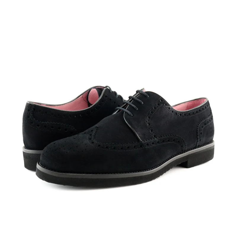 Blucher serraje negro BARBARA Castellano