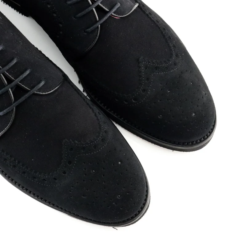 Blucher serraje negro BARBARA Castellano
