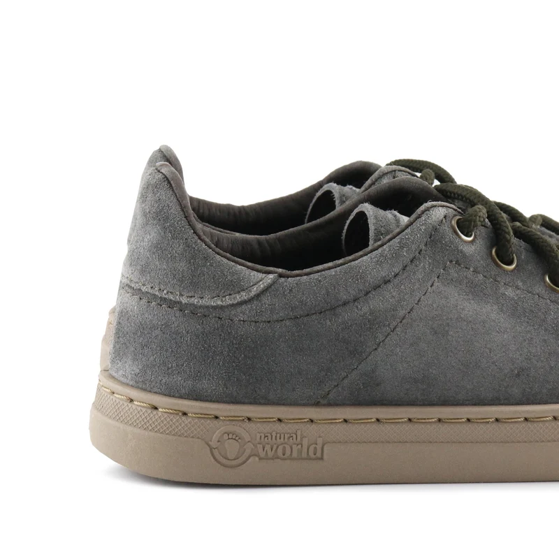 Zapatilla antracita 6950 Natural World