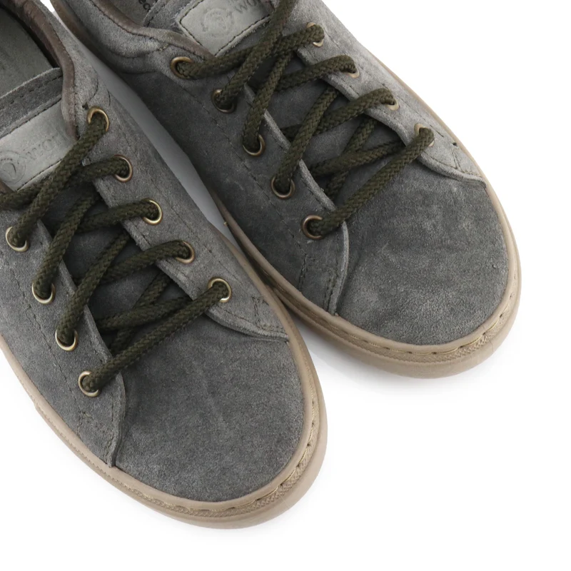Zapatilla antracita 6950 Natural World
