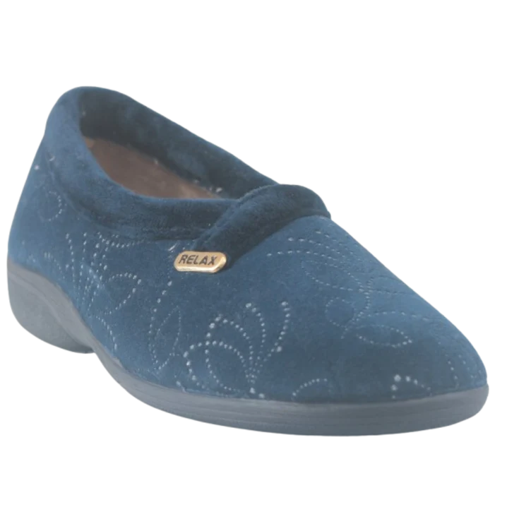 MUJER ZAPATILLAS DE ESTAR POR CASA 241003 AMAPOLA MARINO