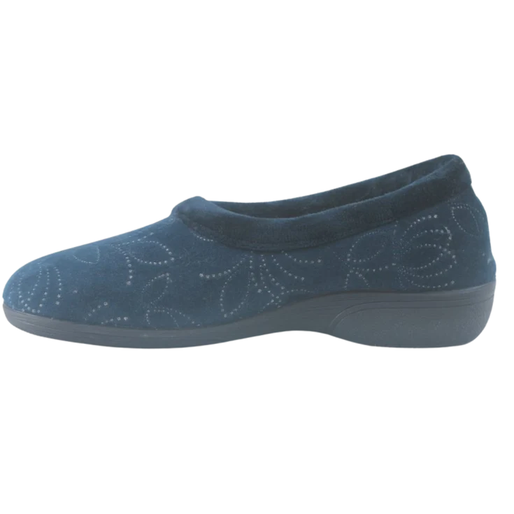 MUJER ZAPATILLAS DE ESTAR POR CASA 241003 AMAPOLA MARINO