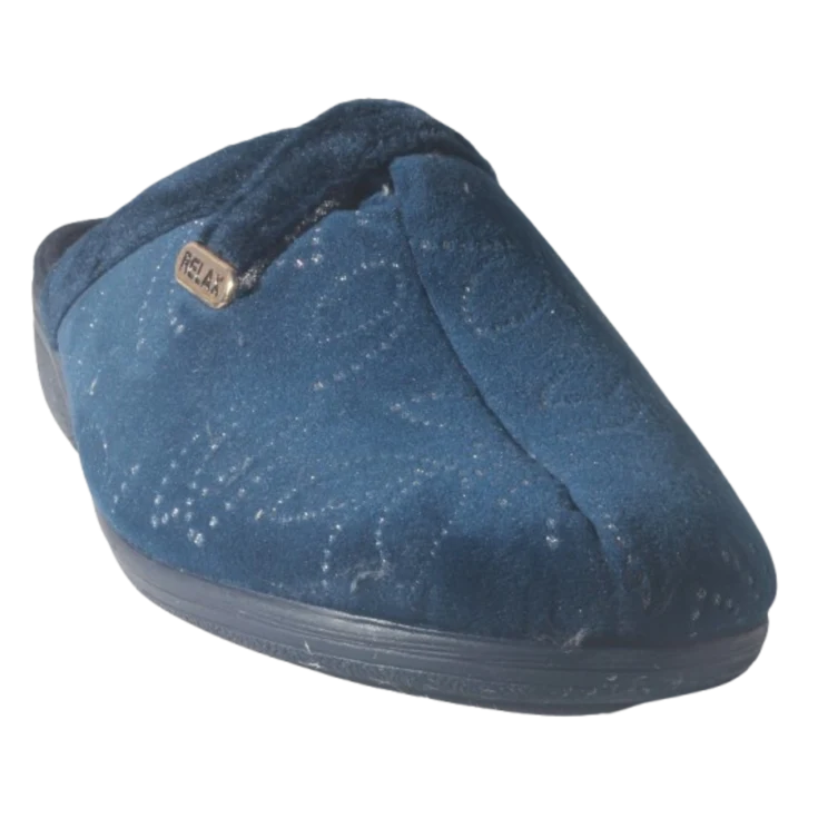 MUJER ZAPATILLAS DE ESTAR POR CASA 241004 AMAPOLA MARINO