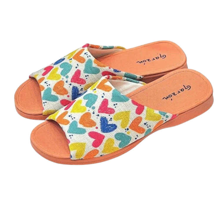 MUJER ZAPATILLAS DE ESTAR POR CASA COR DALI TEJA
