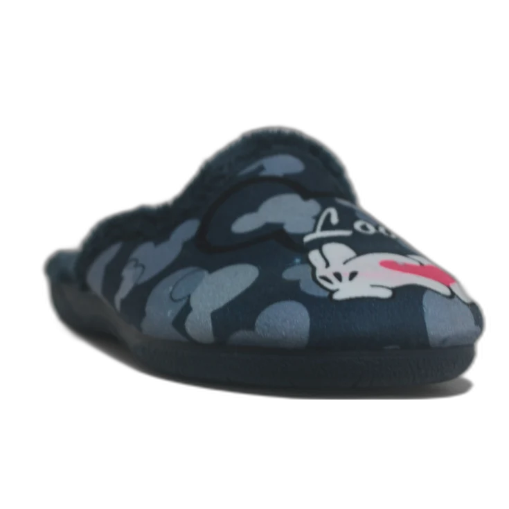 MUJER ZAPATILLAS DE ESTAR POR CASA GLISSIS MARINO