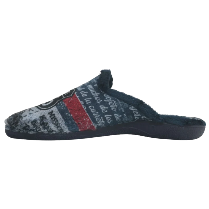 HOMBRE ZAPATILLAS DE ESTAR POR CASA RUTA 66 MARINO