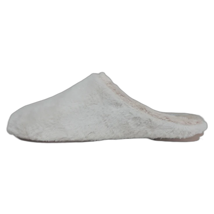 MUJER ZAPATILLAS DE ESTAR POR CASA PELITOS BEIG