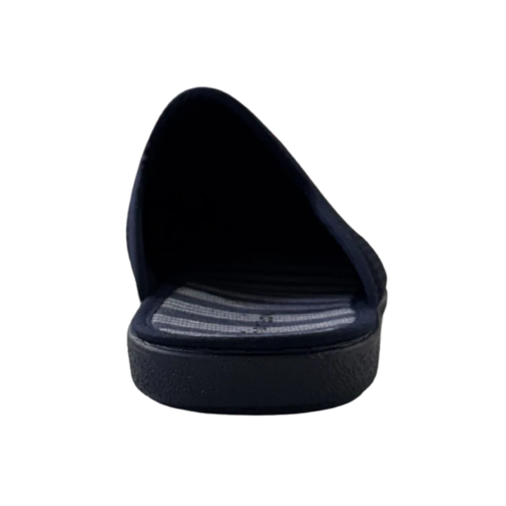 HOMBRE ZAPATILLAS DE ESTAR POR CASA LICRA TOPOS LOGO G MARINO
