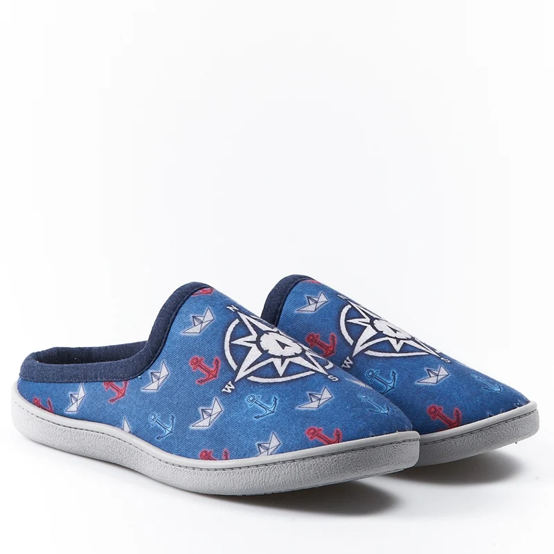 Zapatillas de Casa Roal Barcos 12340 Azul