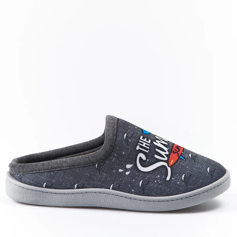 Zapatillas de Casa Roal Olas 12340 Gris