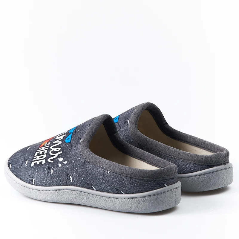 Zapatillas de Casa Roal Olas 12340 Gris