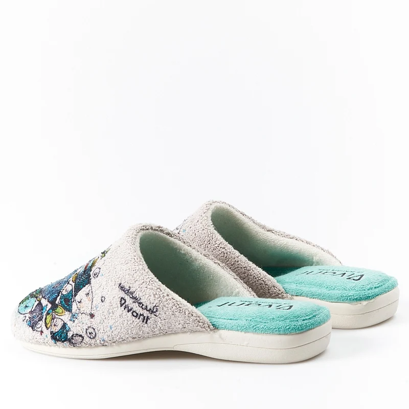 Zapatillas de Casa Vivant 231130 Acuario Gris