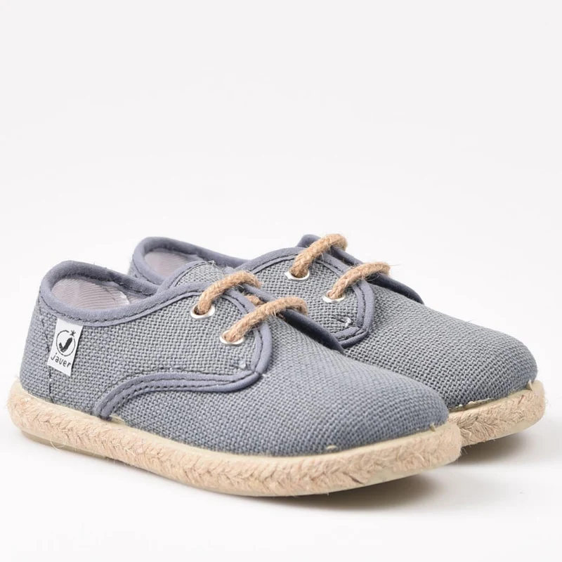 Zapatillas Javer Blucher Lino 130-35 Indigo