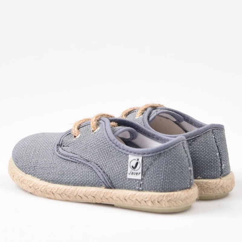Zapatillas Javer Blucher Lino 130-35 Indigo