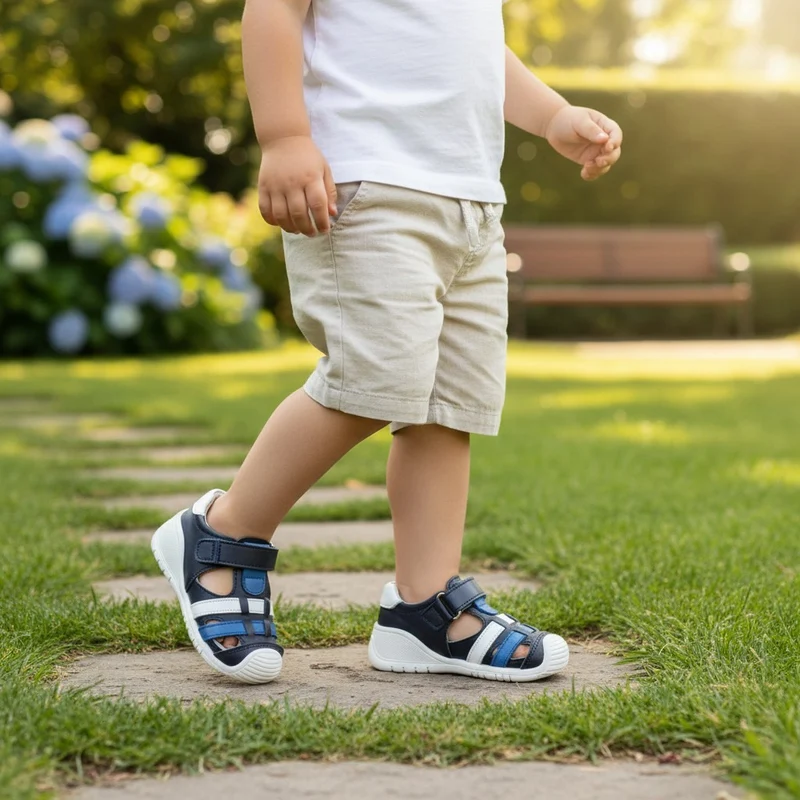 Sandalias Primeros Pasos Bubble Kids A2907 Marino