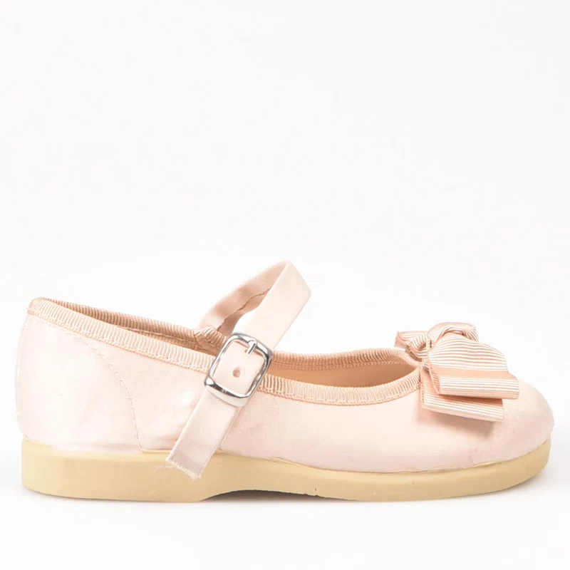 Merceditas Bubble Kids Raso 980 Beig