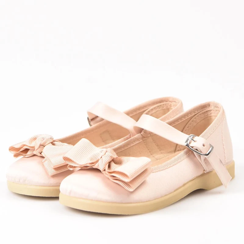 Merceditas Bubble Kids Raso 980 Beig