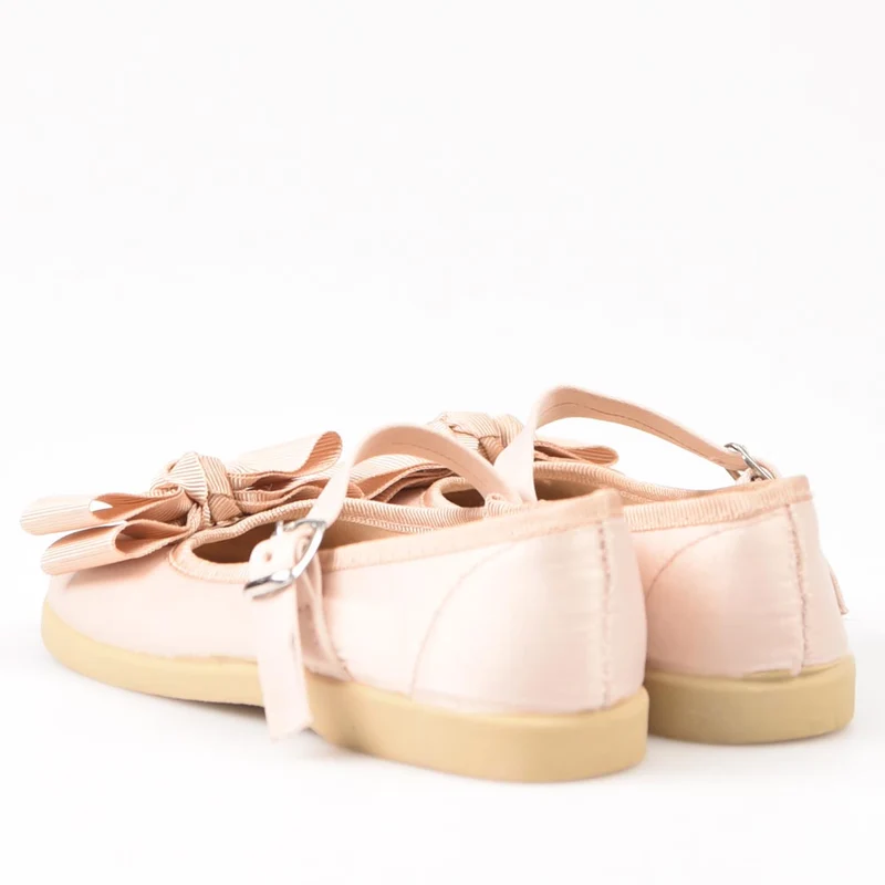Merceditas Bubble Kids Raso 980 Beig