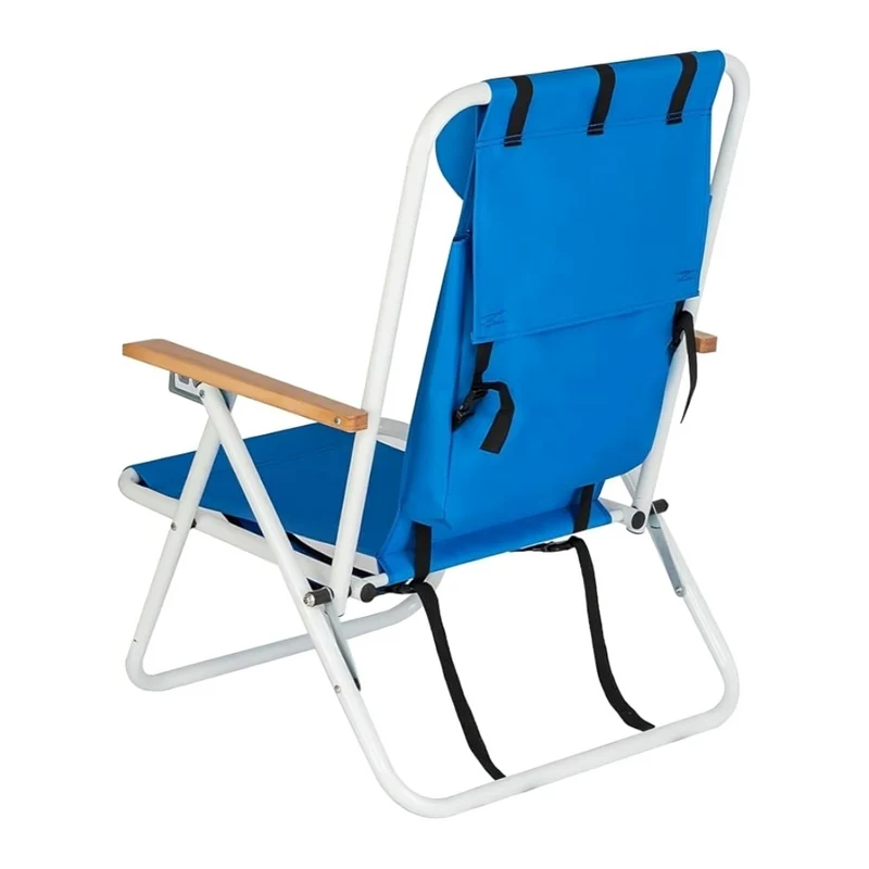 Miomu Silla Asoleadora Plegable Portátil con Bolso Integrado