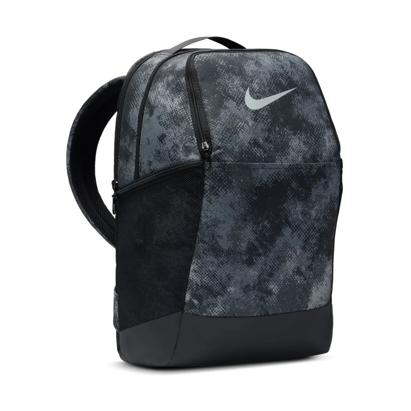 Nike Mochila Deportiva Brasilia, Gris/Negro