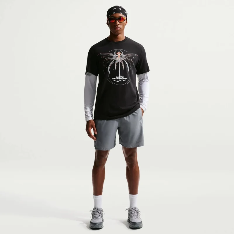 Nike Short Miler 7UL Gris, para Hombre