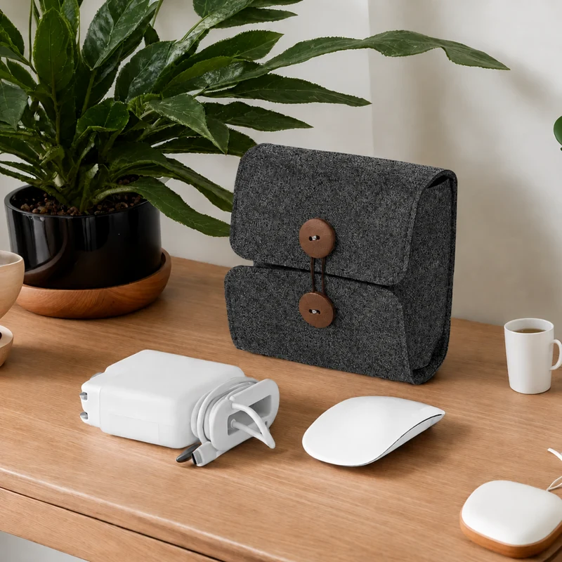 Miomu Estuche Protector para Cables, Cargadores, PoweBanks
