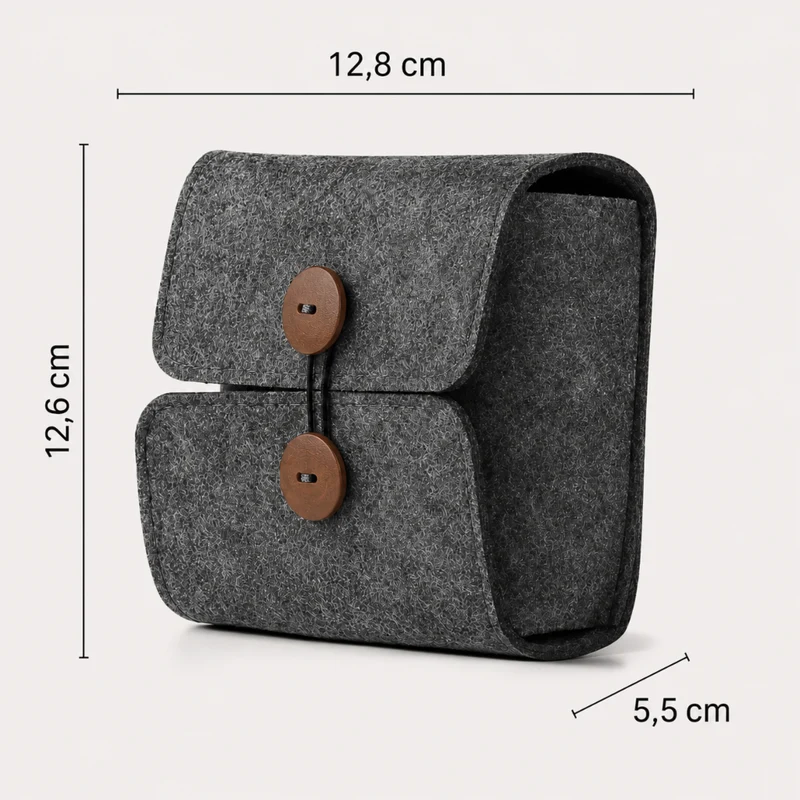 Miomu Estuche Protector para Cables, Cargadores, PoweBanks