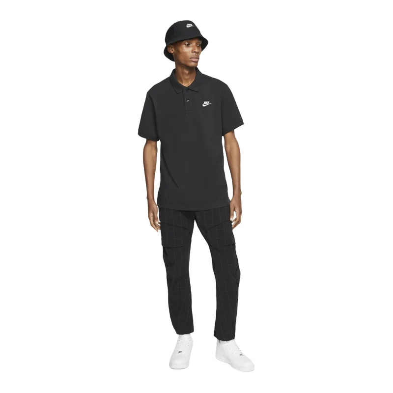 Nike Camiseta Polo M NK Club PQ Matchup Negro, para Hombre