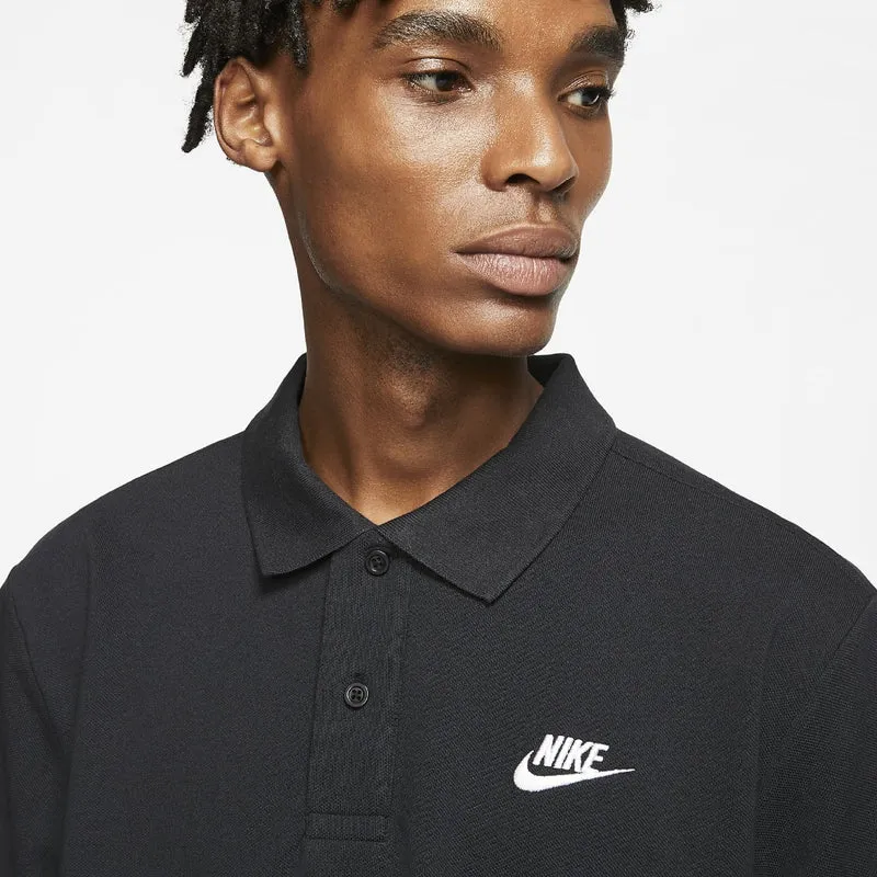 Nike Camiseta Polo M NK Club PQ Matchup Negro, para Hombre