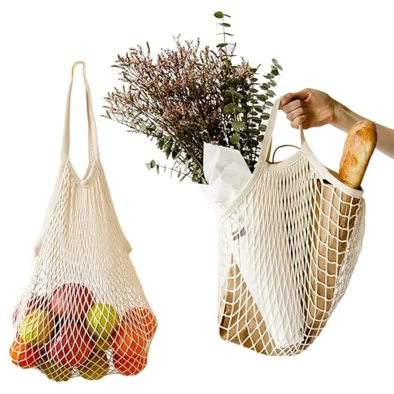 Miomu Bolsa de Malla para Comprar Verduras o Pan