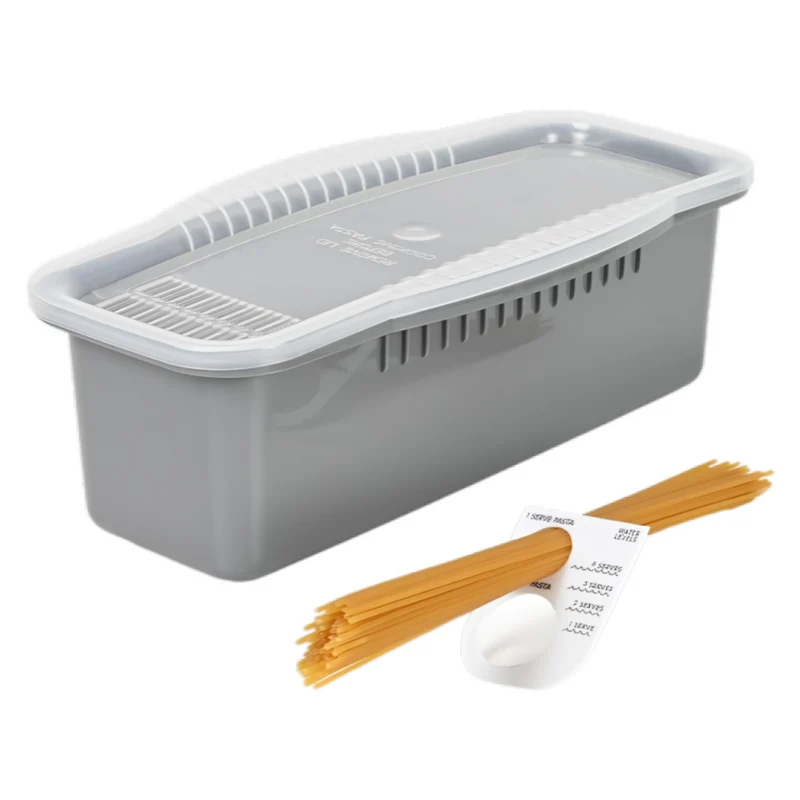 Miomu Contenedor Plástico para Hacer Spaguettis en Microondas
