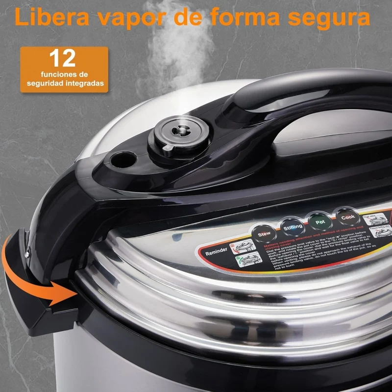 Miomu Olla Eléctrica Multiuso Automática a Presión 10 en 1