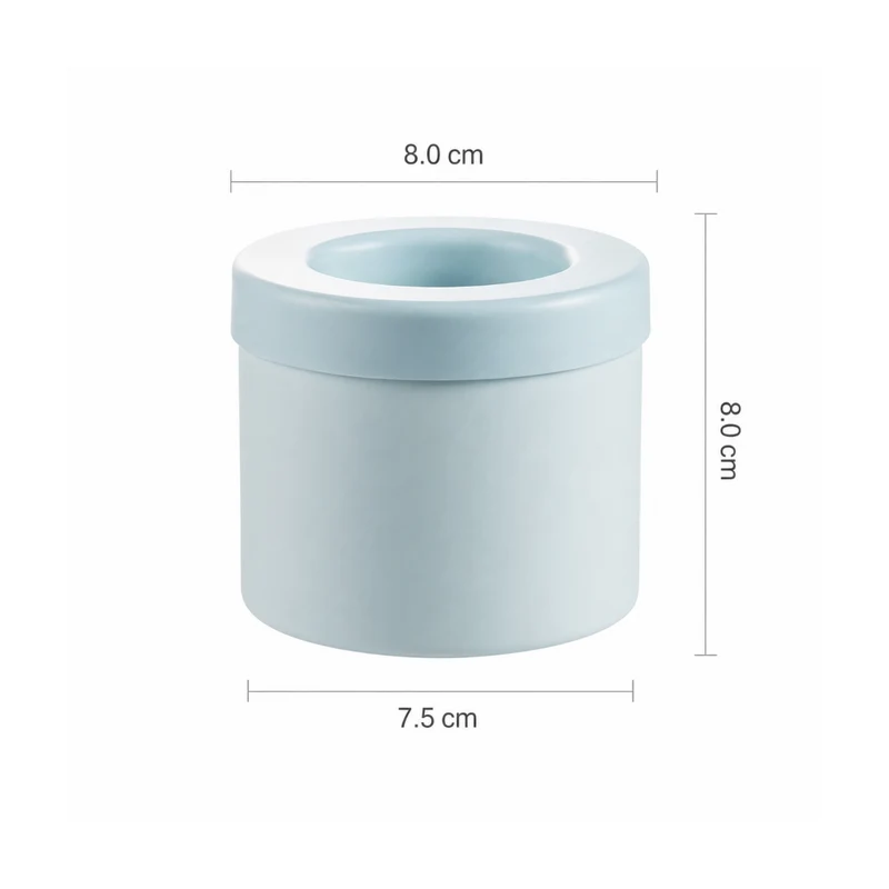 Miomu Molde Cilíndrico para Mini Cubitos de Hielo