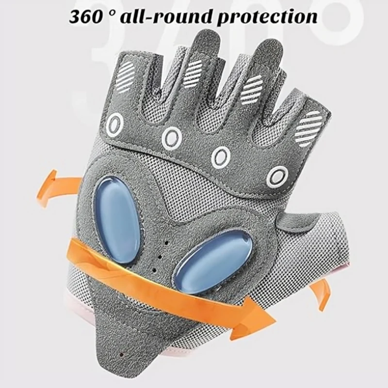 Miomu Guantes de Entrenamiento Antideslizantes, Negro