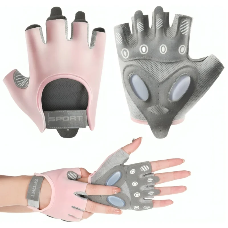 Miomu Guantes de Entrenamiento Antideslizantes, Negro