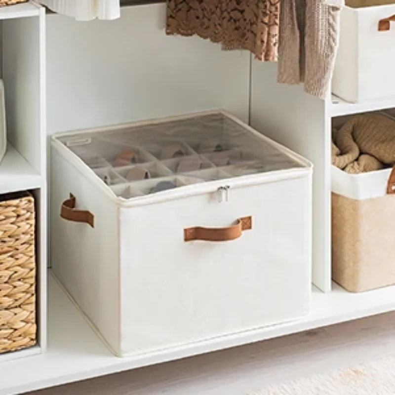 Miomu Caja de Tela Organizadora de Zapatos