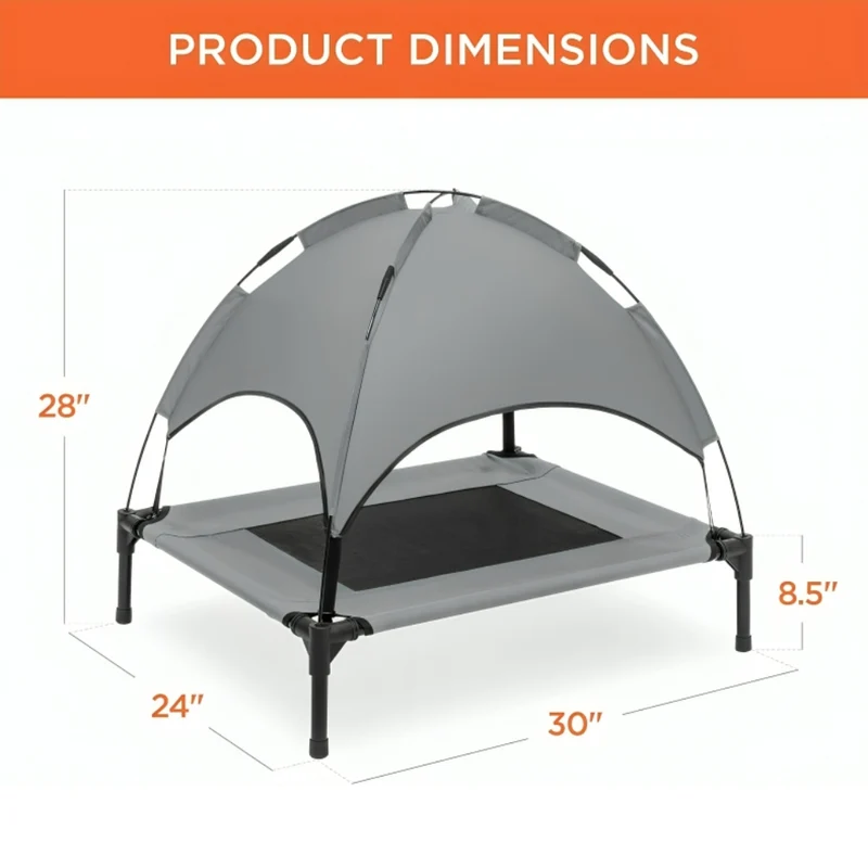 Miomu Cama de Perros Diseño Tienda de Acampar