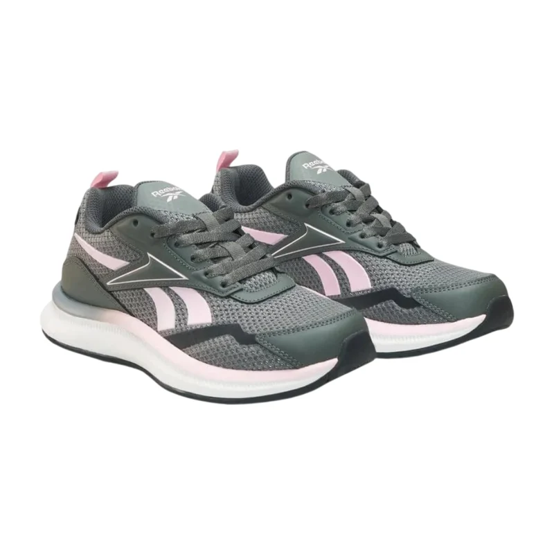 Reebok Tenis Mundo Gris/Blanco, para Mujer