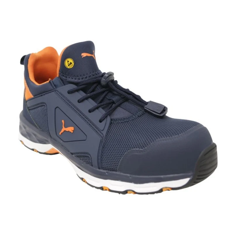 Puma Tenis de Seguridad Chase Low Azul/Naranja