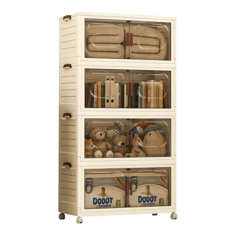 Miomu Organizador Multiuso con Puertas Transparentes